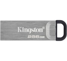 Kingston DataTraveler Kyson, - 256GB, stříbrná Poukaz 200 Kč na nákup na Mall.cz + O2 TV HBO a Sport Pack na dva měsíce