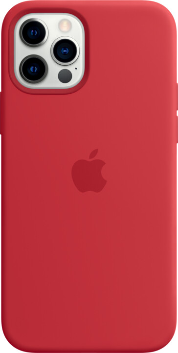 Apple silikonový kryt s MagSafe pro iPhone 12/12 Pro, (PRODUCT)RED - červená_329331887