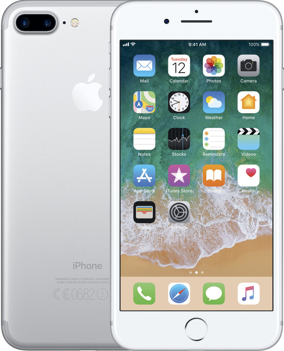 Apple iPhone 7 Plus, 32GB, Silver_1143692084