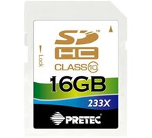 Pretec SDHC 233x 16GB Class 10_1588487350