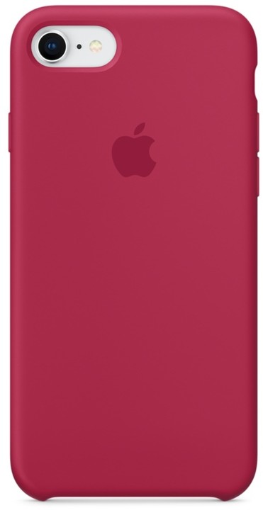 Apple silikonový kryt na iPhone 8/7, vínová_1877211458