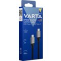 VARTA kabel USB-C - USB-C, 100W, 2m, černá_447427775
