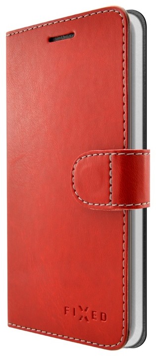 FIXED FIT pouzdro typu kniha pro Apple iPhone 5/5S/SE, červené_1531380061