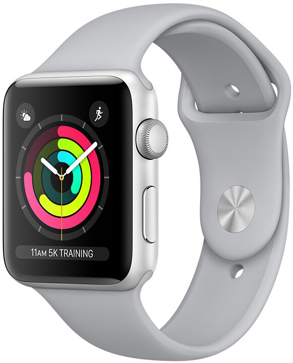 iwatch 3 silver aluminium