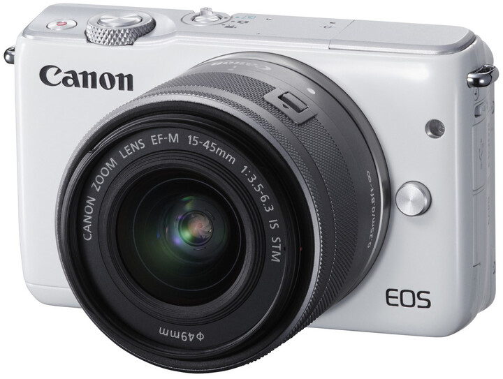 Canon EOS M10 + EF-M 15-45 STM, bílá_1589640811