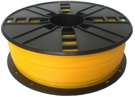 Gembird tisková struna (filament), nylon, 1,75mm, 1kg, žlutá_1698478621