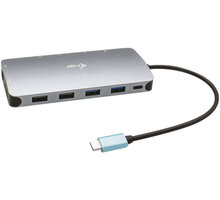 i-tec dokovací stanice USB-C Metal Nano, 2xDP, HDMI, PD, 100W_1296043479