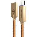 Mcdodo Knight rychlonabíjecí datový kabel microUSB s inteligentním vypnutím napájení, 1m, zlatá_2139921812