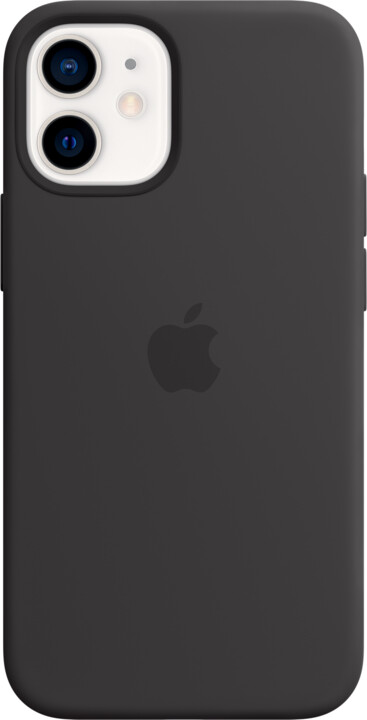 Apple silikonový kryt s MagSafe pro iPhone 12 mini, černá_1575326211