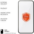 FIXED prémiové ochranné sklo Armor pro Apple iPhone 14/13/13 Pro, s aplikátorem, černá_1394873165