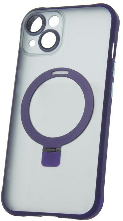 C.P.A. silikonové TPU pouzdro Mag Ring pro iPhone 14, fialová_27973548