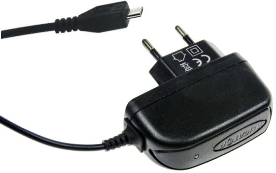 Aligator, micro USB nabíječka 5V/1A, černá_9917679