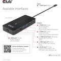 Club3D HUB USB-C 7v1, 2x HDMI, 2x USB-A Gen1, RJ45, 3.5mm jack, SD, PD 100W_413815347