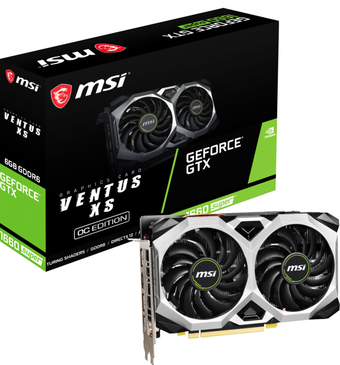 MSI GeForce GTX 1660 SUPER VENTUS XS OC, 6GB GDDR6_2032830413