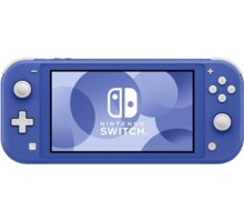 Nintendo Switch Lite, modrá Poukaz 200 Kč na nákup na Mall.cz