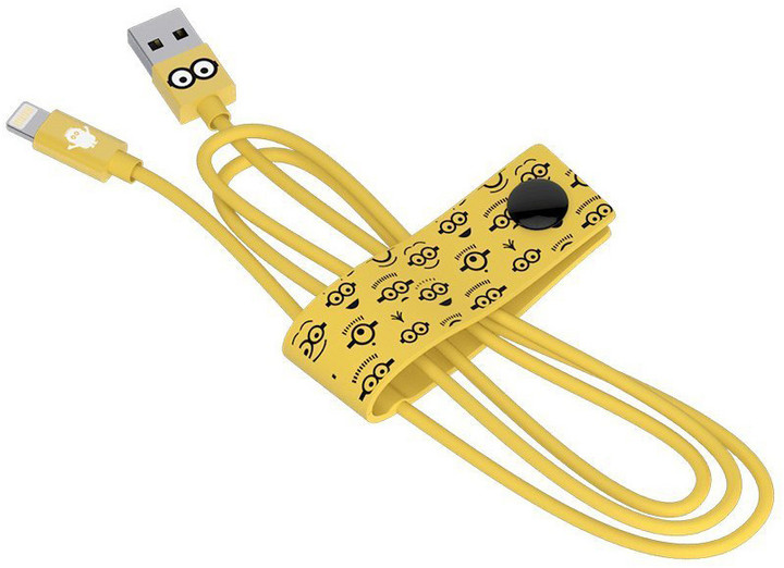 Tribe Minions Tom Lightning kabel (120cm) - Žlutý_1361797261