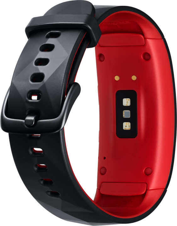 Samsung Gear Fit2 PRO, červená/černá_1290263205