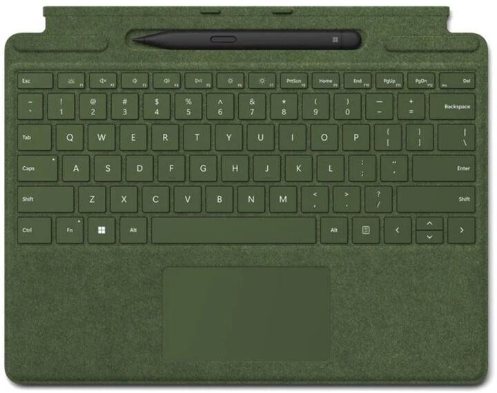 Microsoft Surface Pro Signature Keyboard + Slim Pen 2 Bundle (Forest), ENG_1438615879