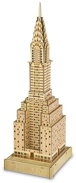 Stavebnice Woodcraft - Chrysler Building, dřevěná_753409665