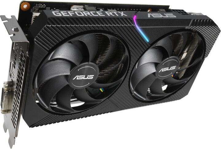 ASUS GeForce DUAL-RTX2060-O6G-MINI, 6GB GDDR6_1106178684