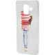 EPICO pružný plastový kryt pro Samsung Galaxy A6 (2018), macrones girl