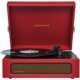 Crosley Voyager, červená Vinylová deska Country Greatest Vinyl Album v hodnotě 380 Kč + O2 TV HBO a Sport Pack na dva měsíce