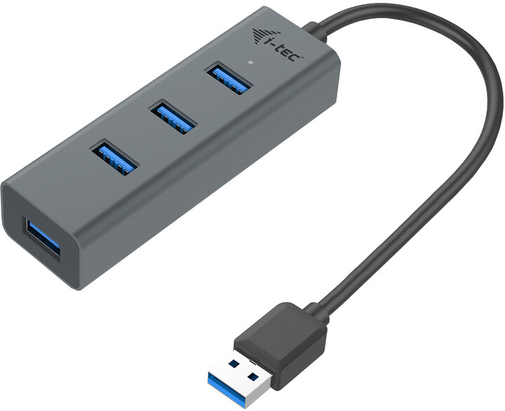 i-tec USB 3.0 Metal pasivní 4 portový HUB