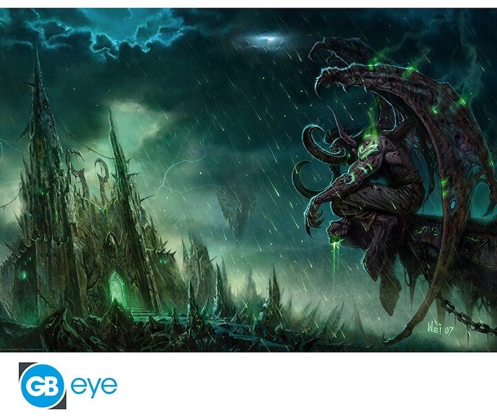Plakát World of Warcraft - Illidian Stormrage (91.5x61)_2072438388