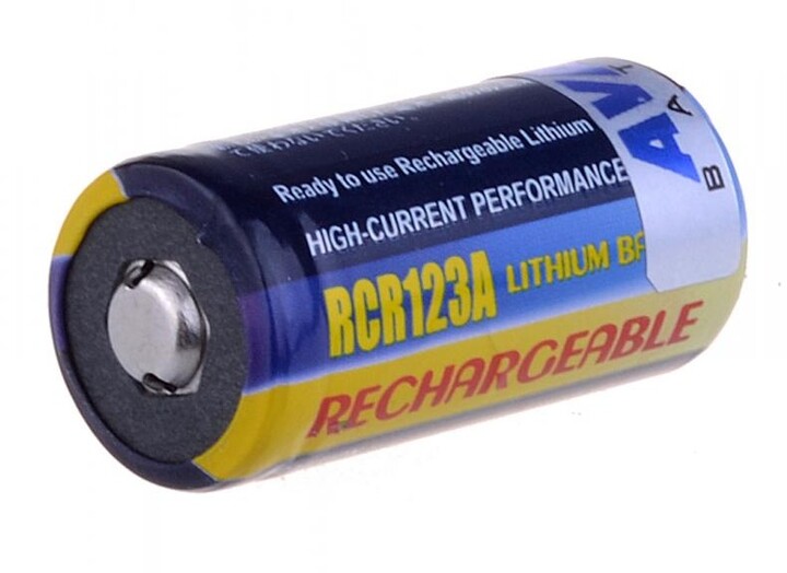 AVACOM baterie CR123, CR23, DL123A lithiový článek 3V 500mAh, nabíjecí_566779912