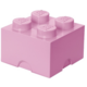 Úložný box LEGO, malý (4), světle růžová