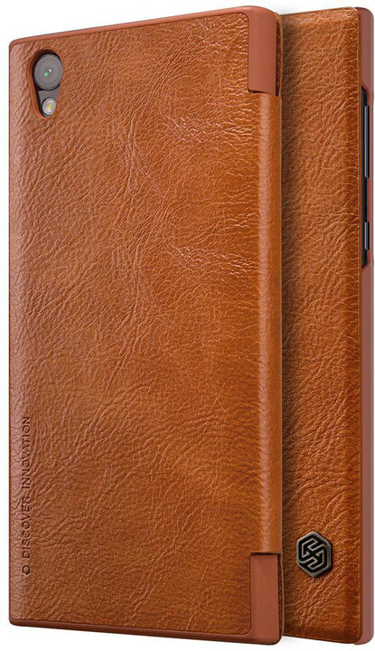 Nillkin Qin Book Pouzdro pro Sony G3311 Xperia L1, Brown_862275215