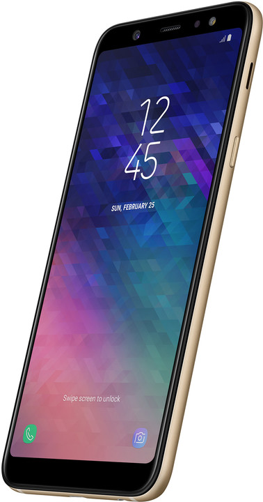 Samsung Galaxy A6+ (SM-A605), 3GB/32GB, zlatá_146730549