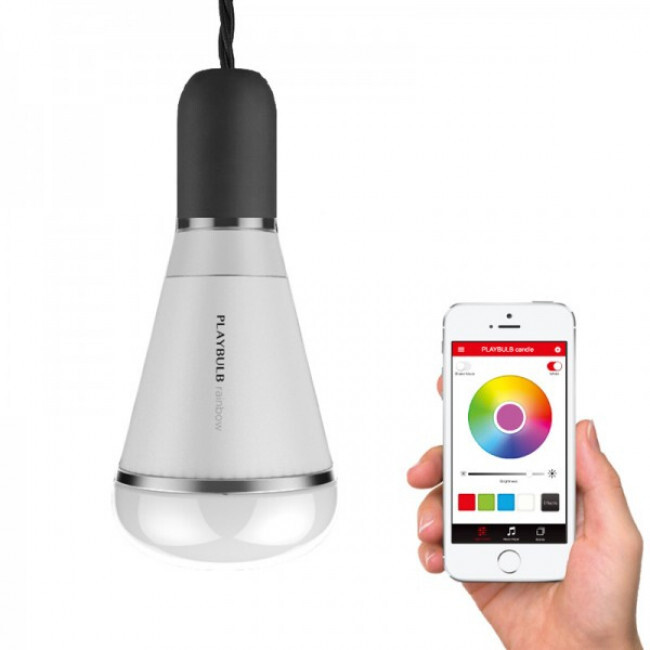 MiPow Playbulb Rainbow chytrá LED žárovka, E26/E27, Bluetooth, bílá, 3 kusy_1375882805
