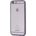 EPICO pružný plastový kryt pro iPhone 5/5S/SE BRIGHT - šedá