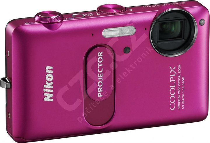 Nikon Coolpix S1200pj růžový_2134344376
