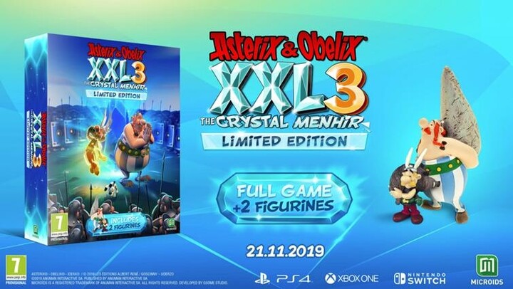 Asterix &amp; Obelix XXL 3: The Crystal Menhir - Limited Edition (Xbox ONE)_1687564930