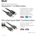 Club3D síťový přepínač - Switch, DP/HDMI KVM Switch - Dual DP 4K@60Hz_1444223669