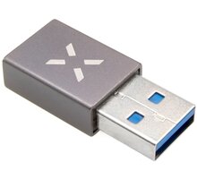 FIXED redukce USB-C - USB-A 3.0, OTG, šedá FIXA-CU-GR