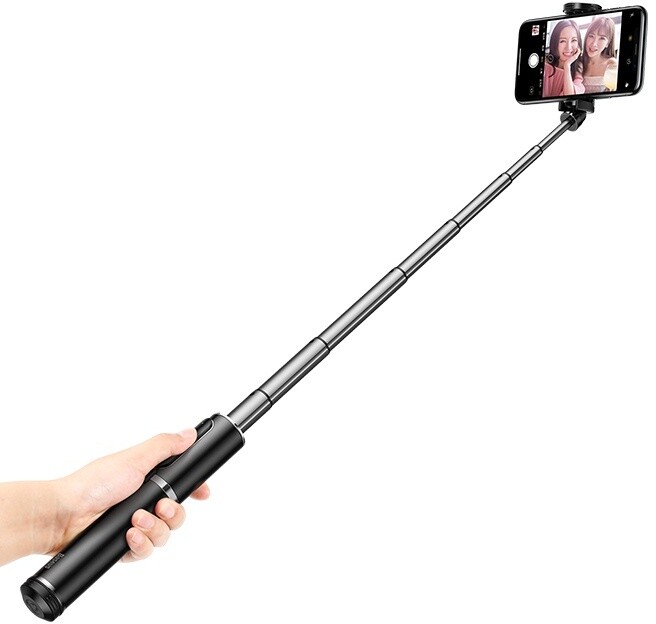Baseus Fully Folding Selfie Stick, černá/stříbrná_1151348949