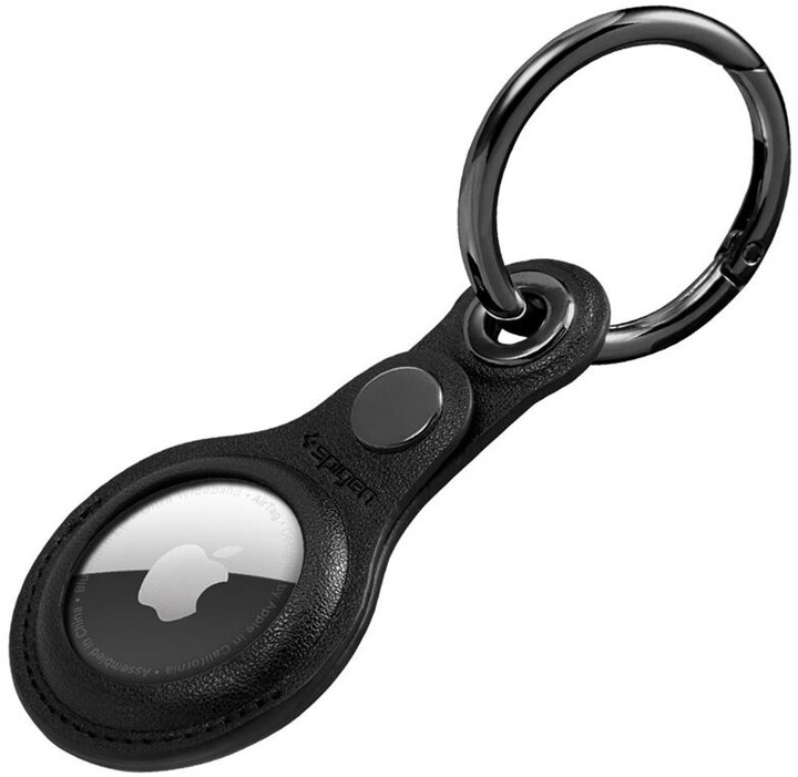 Spigen klíčenka Valentinus Case pro Apple AirTag, černá_1993318280