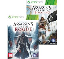 Assassin&#39;s Creed IV: Black Flag a Assassin&#39;s Creed: Rogue Doublepack (Xbox 360)_845541388