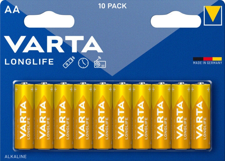 VARTA baterie Longlife AA, 10ks (Double Blister)_1814238721