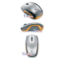 Logitech V400 Laser Cordless Mouse for Notebooks Orange_300435572