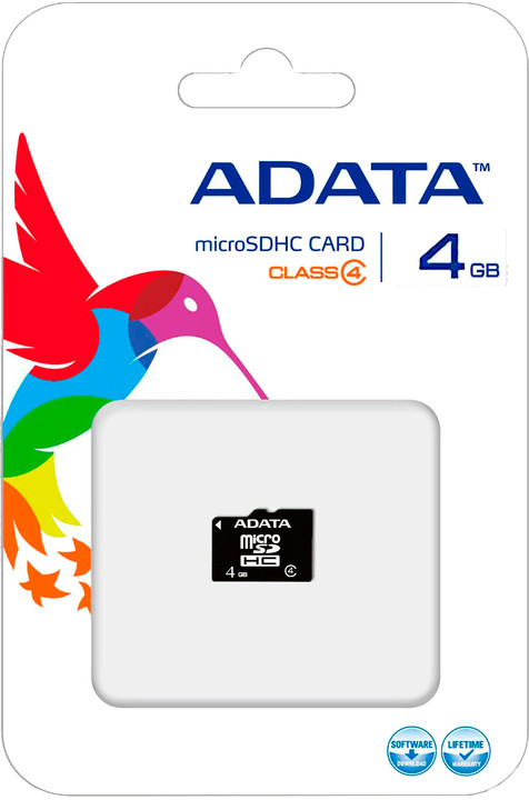ADATA Micro SDHC 4GB Class 4_366918182