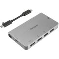Targus hub USB-C - 3x USB, HDMI, SD/MicroSD, 4Kx2K@30Hz, stříbrná_330478638