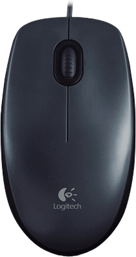 Logitech Mouse M100, černá_1835037752