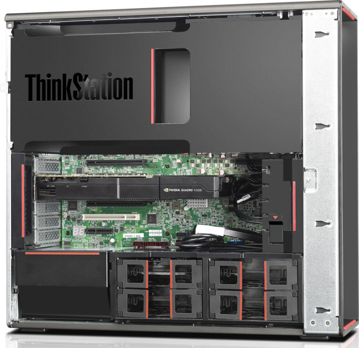 Lenovo ThinkStation P710 TW, černá_1378866266