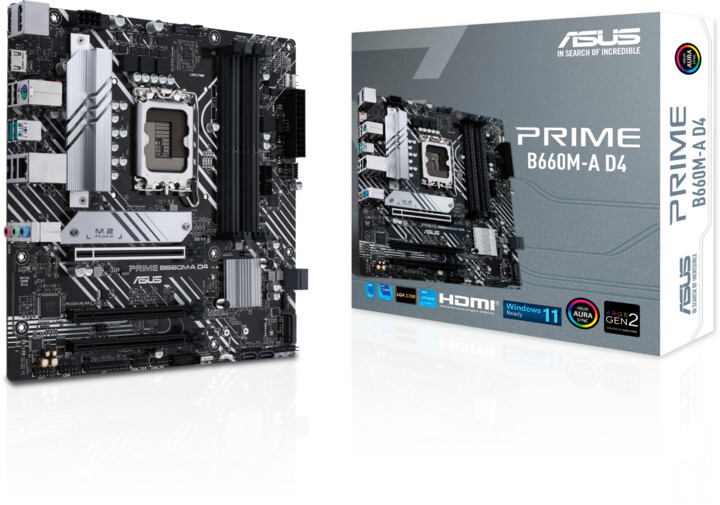 ASUS PRIME B660M-A II D4 (DDR4) - Intel B660_1128450333
