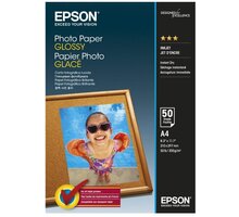 Epson Photo Paper Glossy, A4, 50 listů, 200g/m2, lesklý C13S042539