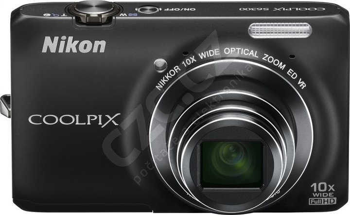 Nikon Coolpix S6300, černý_2026657716